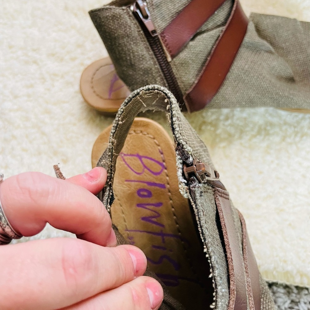 Blowfish | Malibu Canvas Sandals | size 8.5 - Picture 3 of 9
